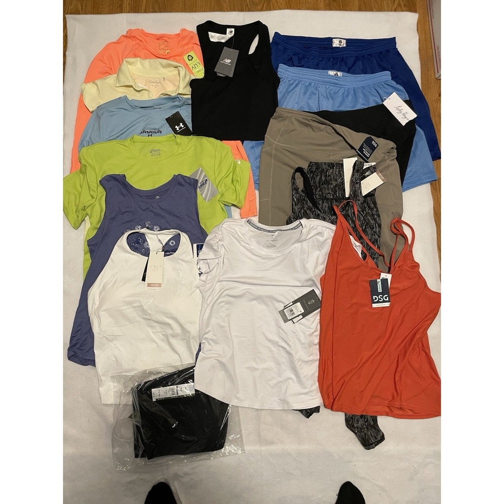 Reseller Bundle Wholesale 30 Units NWT Nike, New Balance, Under Armor, & More